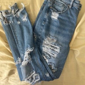 American Eagle Stretch Ripped Jeans